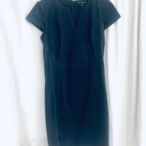 Sheath dress with cap sleeve